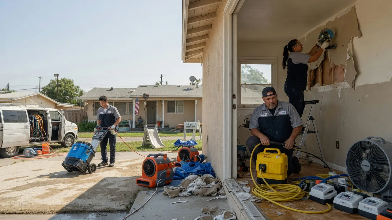 Water Damage Restoration in Parker Dam, CA near me